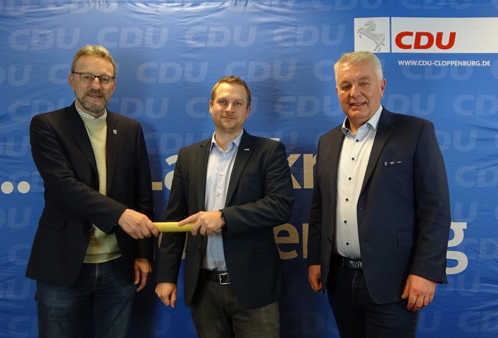 CDU-Kreisvorstand tagt erstmals 2022 und leitet Staffelstabübergabe in der Kreisgeschäftsstelle ein