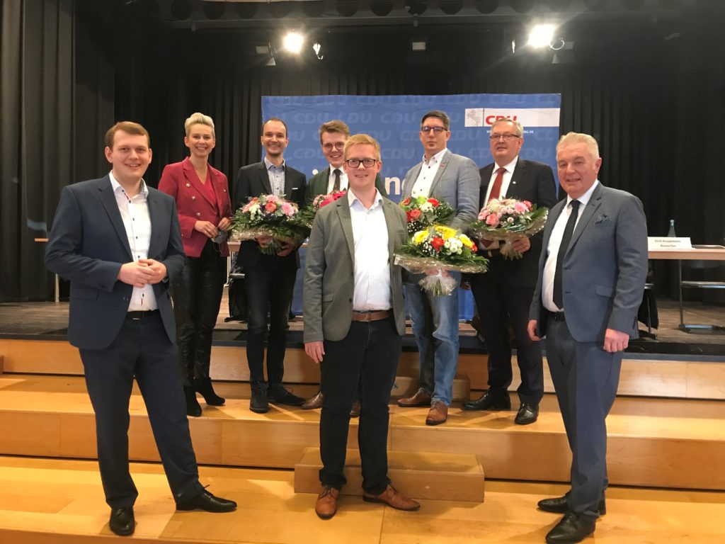 Lukas Reinken CDU-Landtagskandidat im Wahlkreis 66 Cloppenburg-Nord – deutliche Mehrheit bereits im 1. Wahlgang