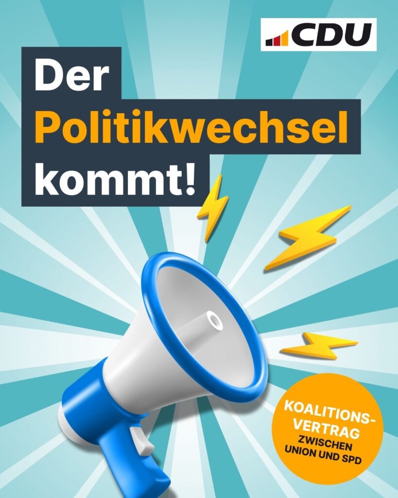 Politikwechsel kommt: Koalitionsvertrag ist da