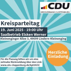 Kreisparteitag 2025 in Lindern