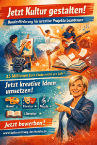 Bundesförderung für kreative Projekte