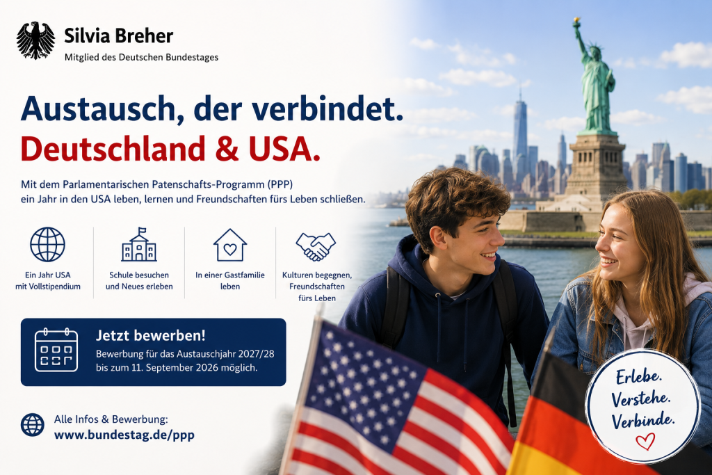 Jugendaustausch mit USA oder als Gastfamilie Chancen ermöglichen